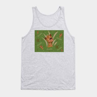 Super cute Giraffe Pattern Tank Top